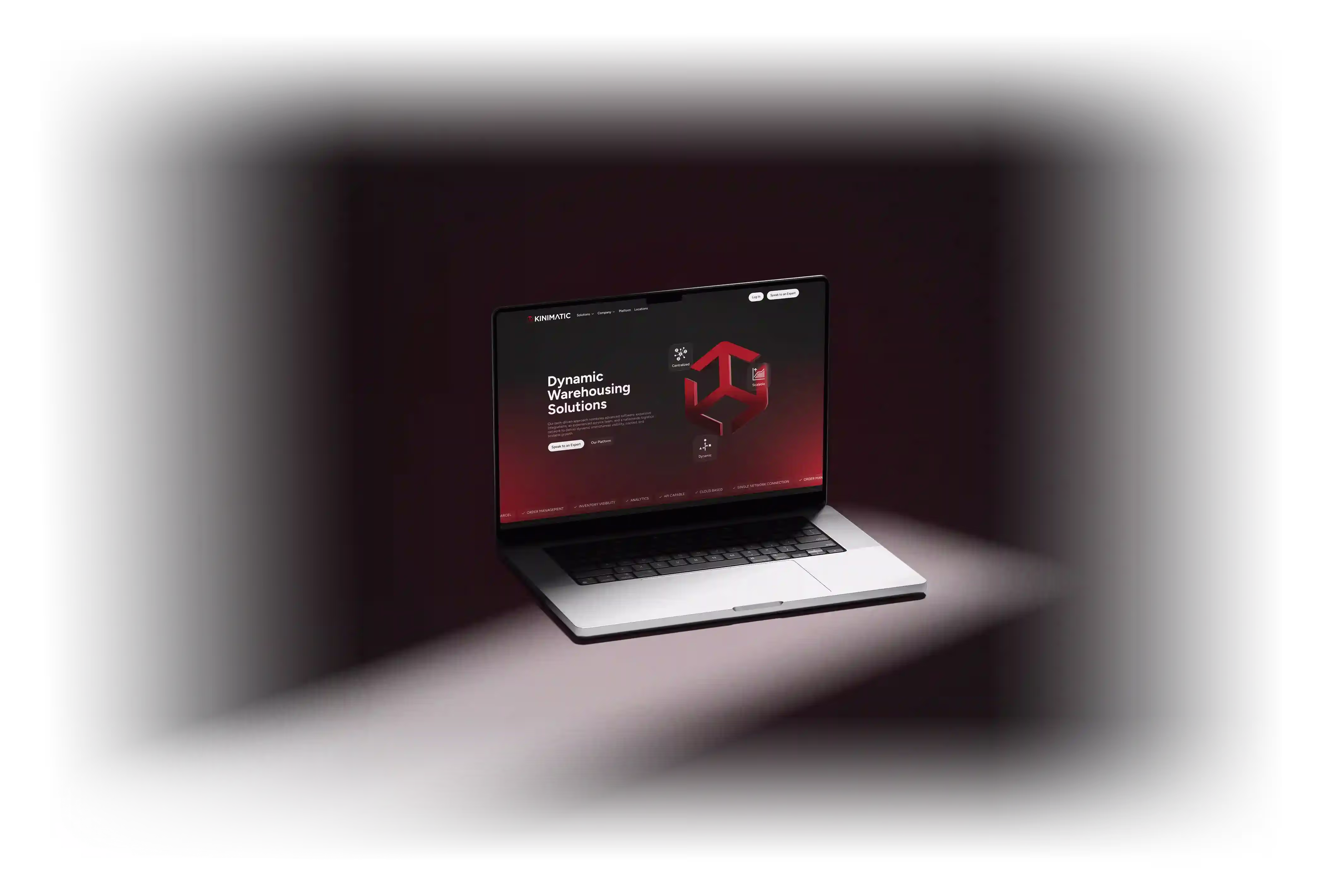 Kinimatic project mockup